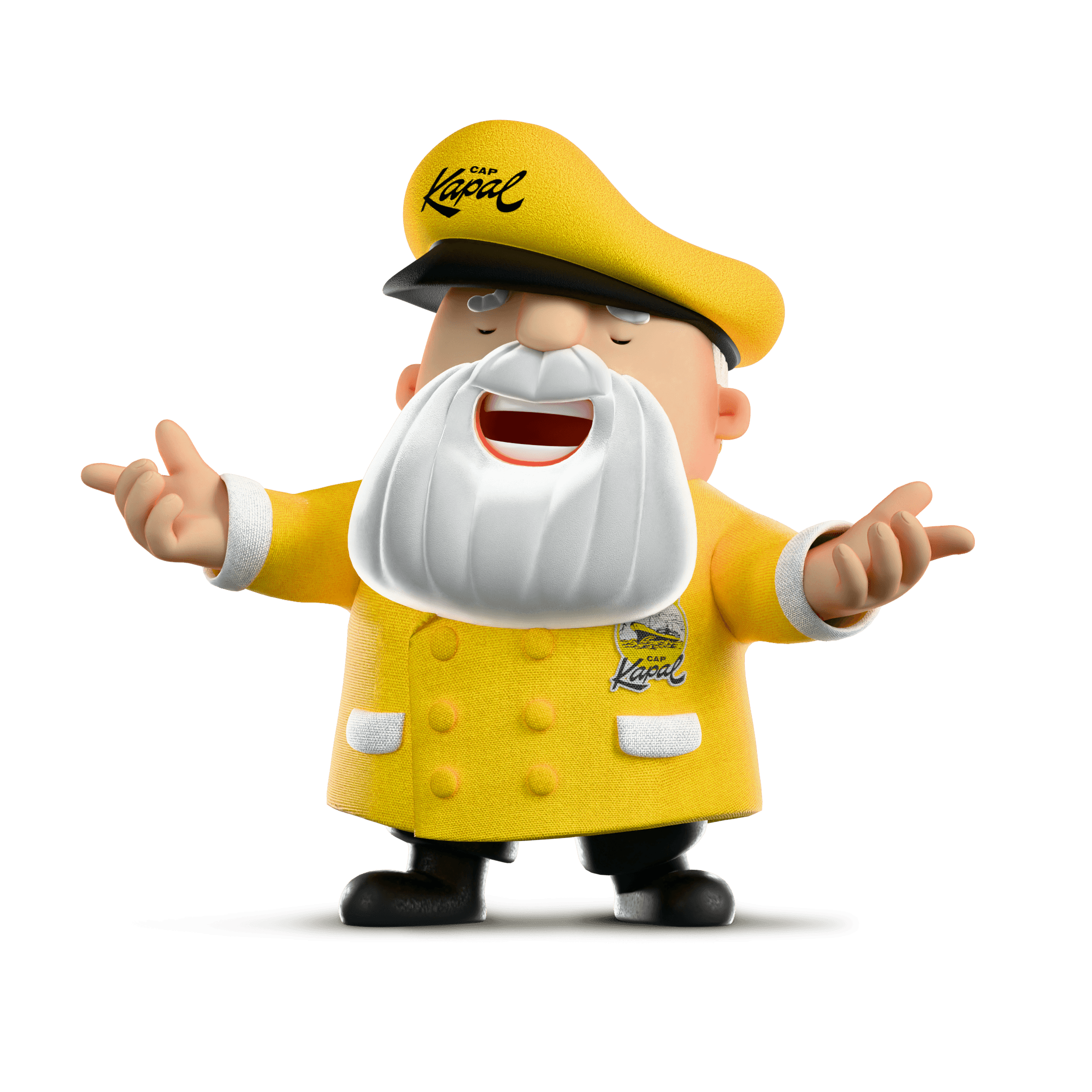 Mascot Garam Cap Kapal